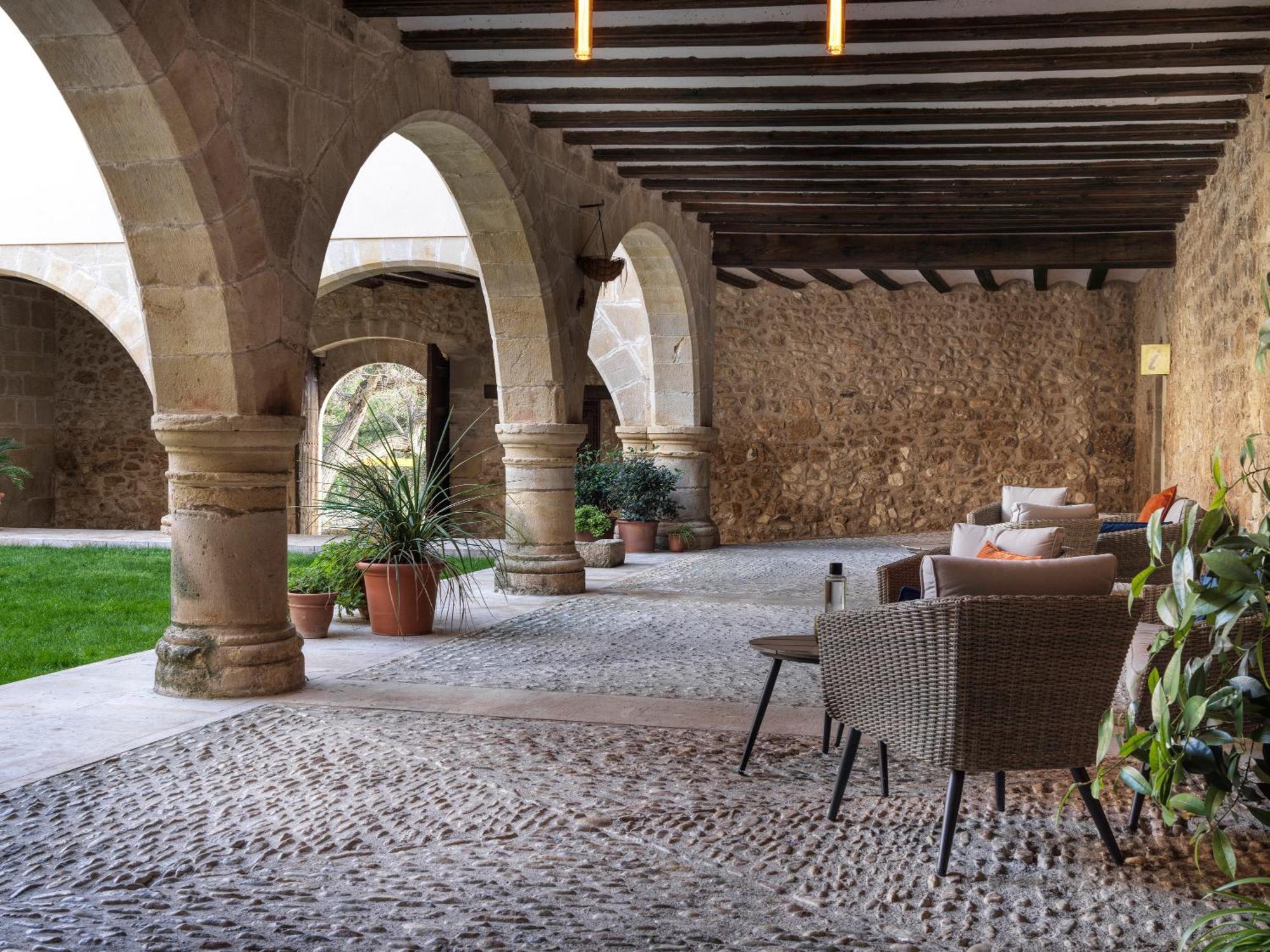 Hotel Santuario Virgen De La Fuente Peñarroya de Tastavins Exterior foto